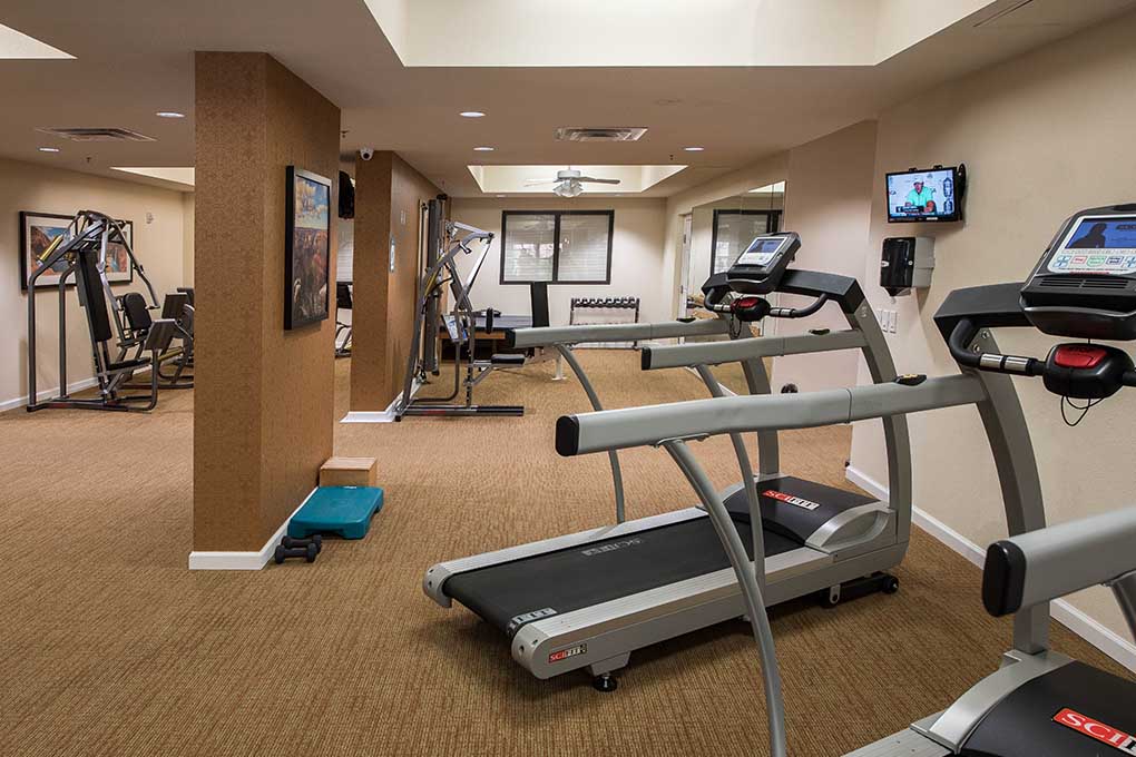 assisted living workout room