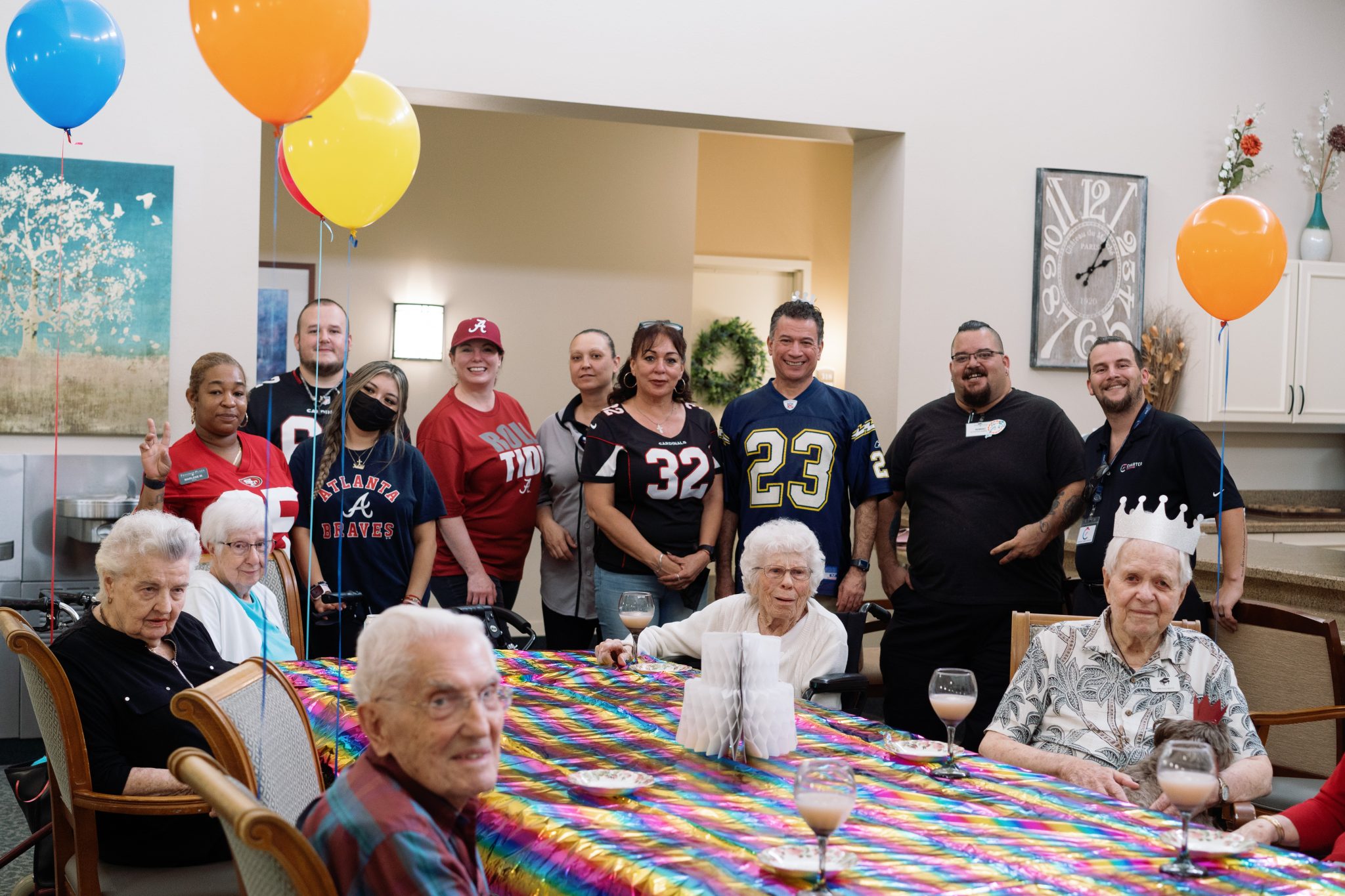 Jersey Day at The Inn Assisted Living Freedom Plaza Arizona